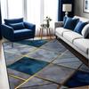 Modern Luxury Geometry Rugs Large Area Carpet Living Room Decoration Non-slip Bedroom Lounge Rug Washable Balcony Kitchen Mat