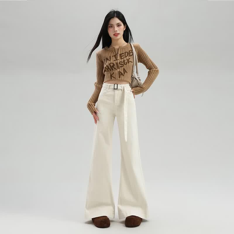 ORIGIN Women s High-Waisted Wide-Leg Jeans XXL