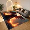 Angel Fire Living Room Nonslip Area Rug Soft Carpet For Bedroom Game Playroom Sofa Office Home Decor Doormat Christmas Gift C929782