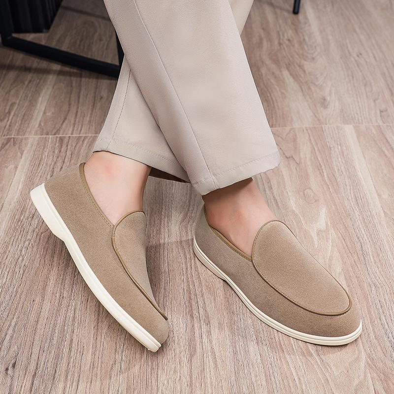 Fashion Breathable Slip on Flats  Summer Designer Male Loafers 2025 New Mens Casual Shoes Leisure Walk Driving Shoes Comfy Moccasins