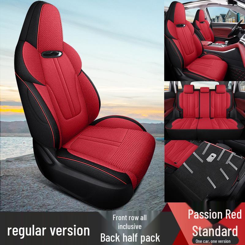XM Fashion Linen Car Seat Cushion Cover for Changan CS75PLUS - Suitable for All Seasons. 111