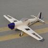 P51 Mustang 1010mm Laser-Cut Balsa RC Plane Kit, Scale WWII Warbird Model for DIY Aircraft Builders & Collectors