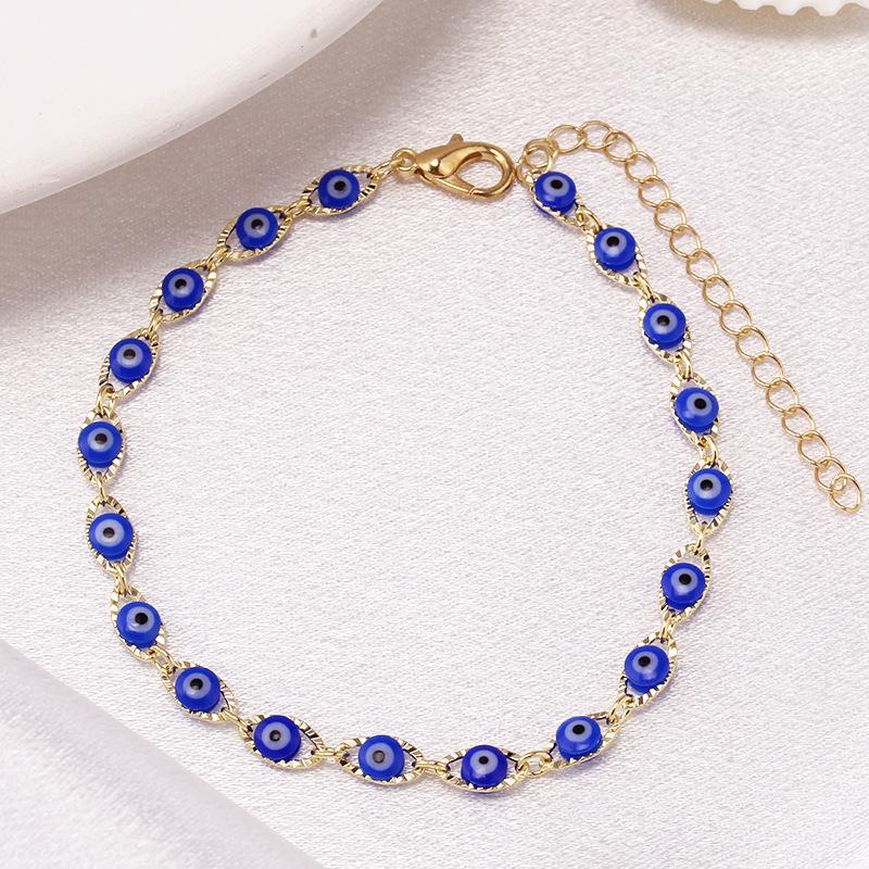 Damen Leicht Luxuriöses Böses Auge Armband - Hand Schmuck im Europäischen und Amerikanischen Stil