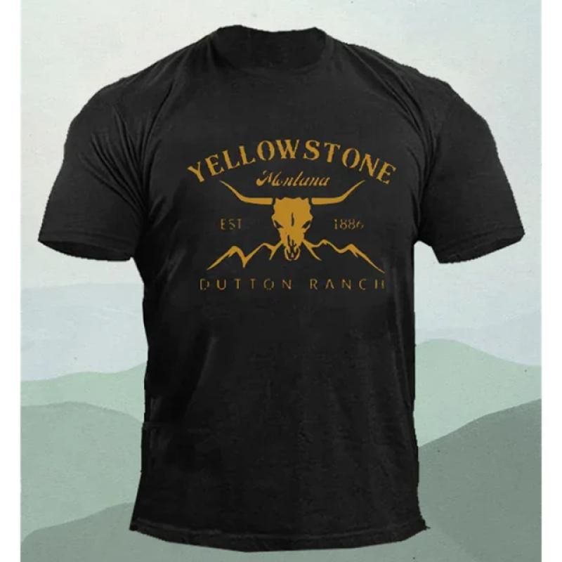 

2023 Летняя мужская футболка с абстрактным горным 3d принтом, мужская футболка, свободная рубашка больших размеров, модный топ, спортивные повседневные футболки, уличная одежда 3XL