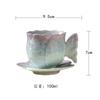 100ml Crystal Glaze Teacup Vintage Tea Bowl Cute Cup Tea-tasting Personal Cup Jianzhan Master Cups Household Cafes Decoration