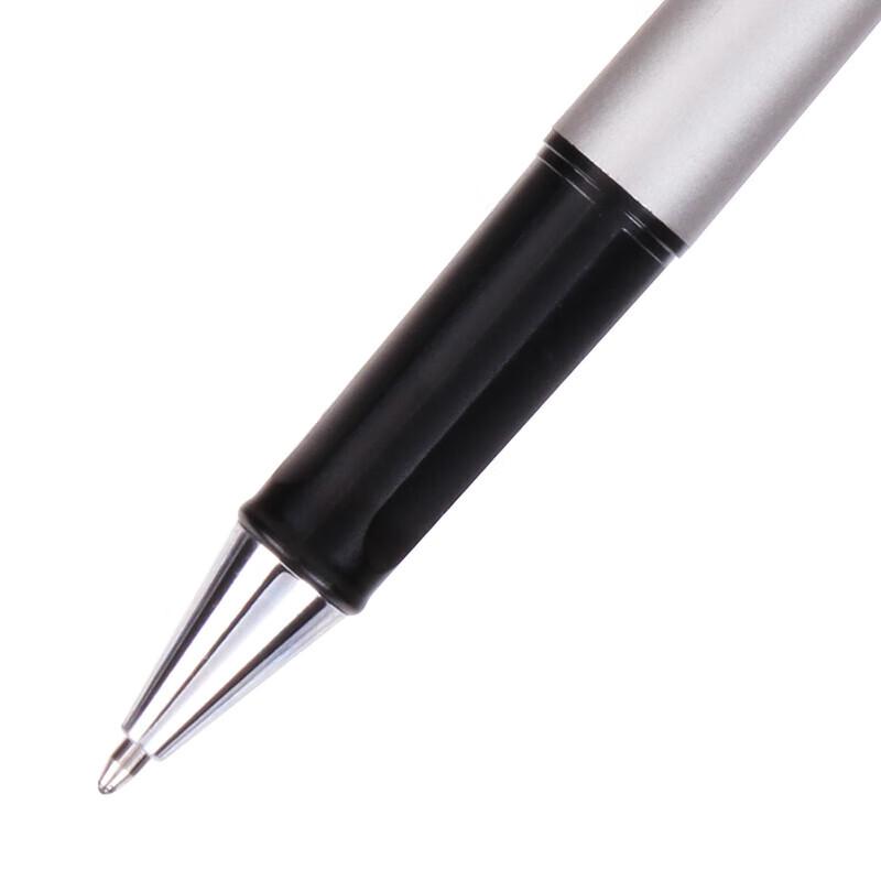 Deli S107 1.0mm Black Gel Pen, 12-Pack