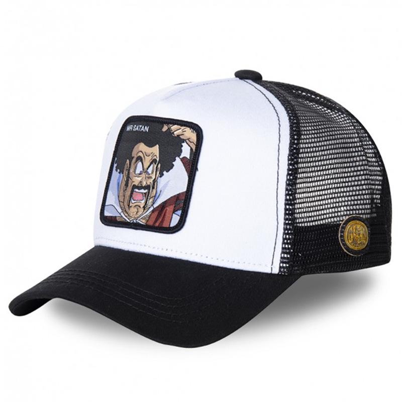 Dragon Ball Goten & Master Roshi Anime Snapback Cap - Unisex Hip Hop Trucker Hat