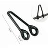10/20pcs Plastic Misting System Connector Flexible Loop V Shaped Hanging Clip Holder Two Holes Design High Pressure Fog Machine