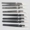Antistatic ESD Tweezers with Replaceable Plastic Tip for Watches & Electronics - Conductive Carbon Fiber