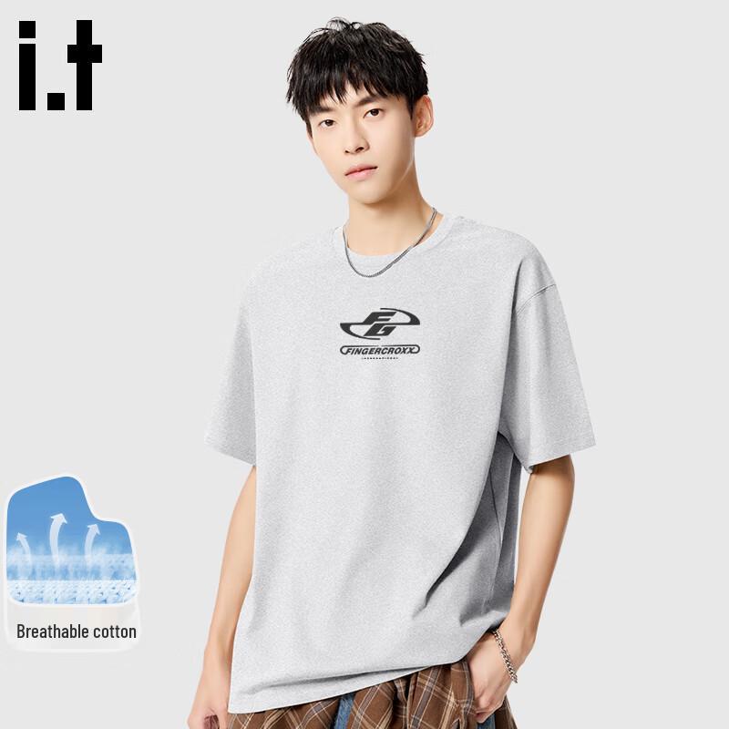 Fingercroxx Men s Loose Fit Heavyweight Cotton T-Shirt XL