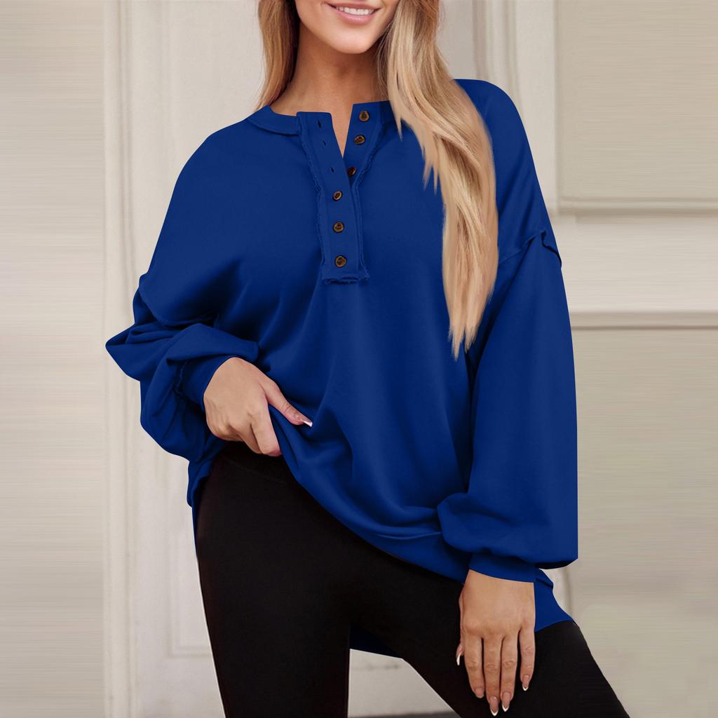 Women Tops Long Sleeve R-Neck Shirts Fall Fashion  Casual Business Tunic Blouses
