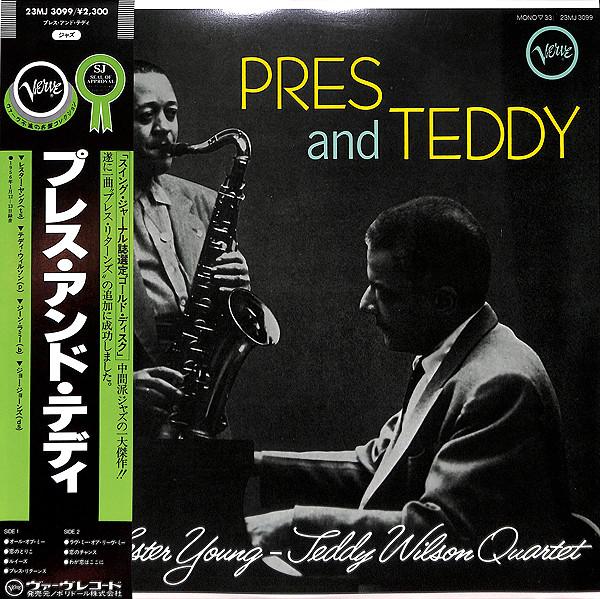 LP Record LESTER YOUNG, TEDDY WILSON - Pres And Teddy 23MJ3099 VERVE 1981 Japan Jazz Used