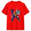 Unisex T-Shirts Scotts Pilgrim Mode Baumwoll-T-Shirts Kurzarm-T-Shirts Rundhals Kleidung Geschenkidee