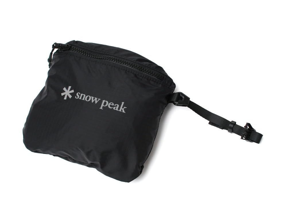 Snow Peak Packable Shoulder Bag Shoulder Crossbody Black EC-AC-25SU002, Bag, Bag, Men's/Women's,