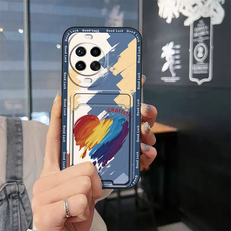 protective Shockproof Phone Case For Huawei Nova14 Pro Durable Cute Card slot Fashion Design Dirt-resistant Soft case