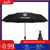VW GTI GOLF 2026 Horké Pro VW VOLKSWAGEN Auto Skládací Anti-UV Polosamostatné Deštníky Styl s Logem Pro Volkswagen Golf Touareg Tigu