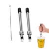 Handheld Plastic Lid Hole Punch Reusable Drink Lid Puncher Ergonomic Straw Punch Tool  Drinkware