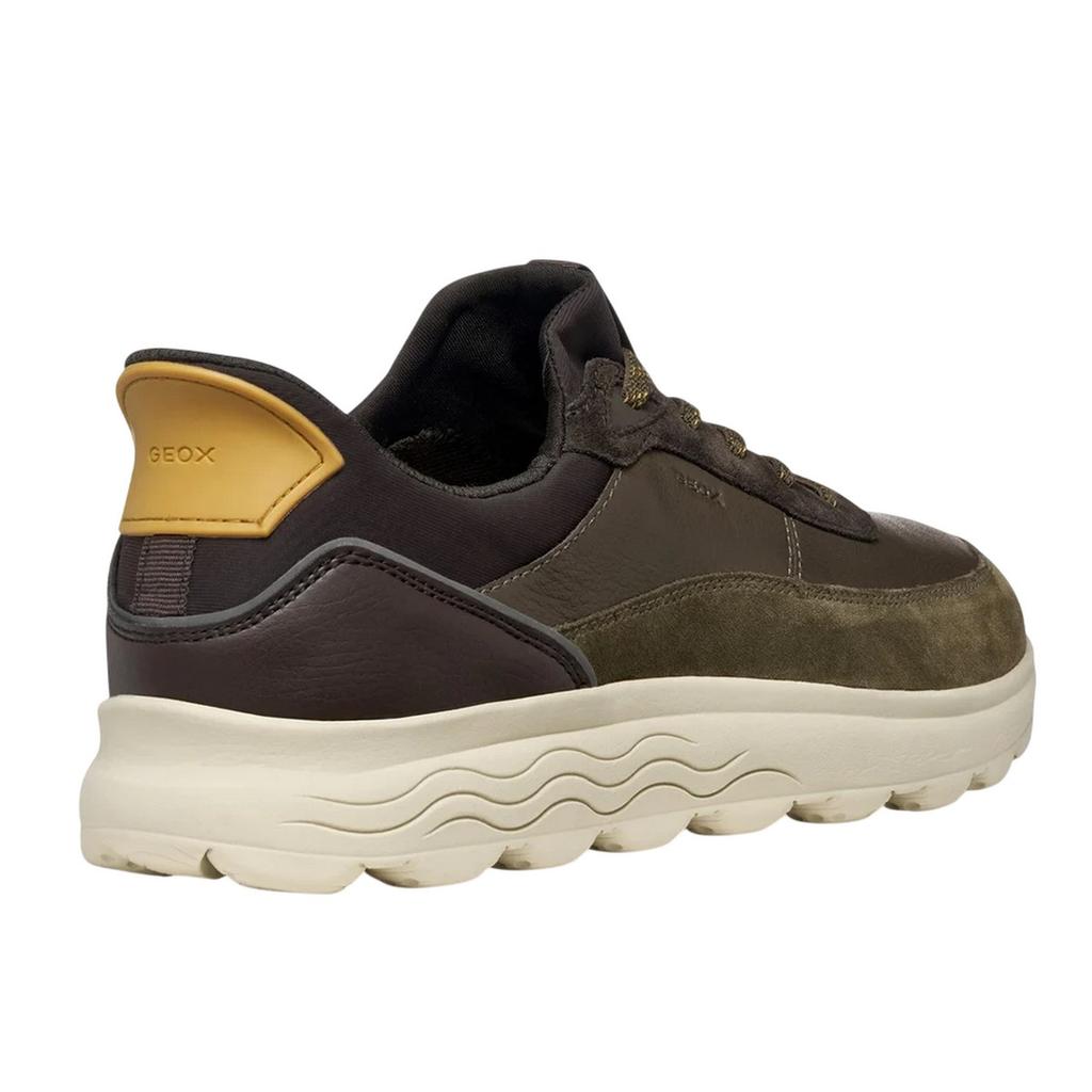 Geox Mens U Spherica Plus Leather Trainers