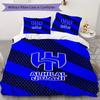 Roshn Saudi League football team Al Hilal SFC Neymar da Silva Santos Júnior Home Decoration Soft Bedding Down Pillowcase Duvet Cover (without core) K3