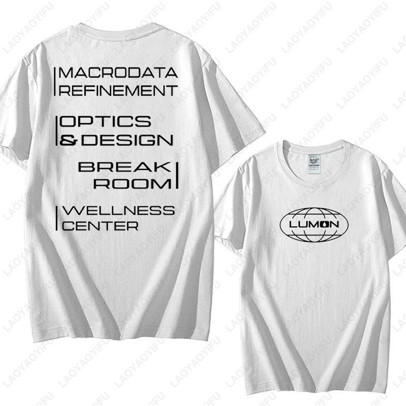 Vintage Lumon Macrodata Refinement Severance Tees Retro Severance TV Show Cotton Tshirt Summer Retro Trend Cool Unisex T Shirts