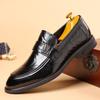 Neue Oberste Schicht Rindsleder Business Casual Herrenschuhe Echtes Leder Spitz Formell Lederschuhe Herren Modische Einteilige Schuhe
