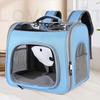 Transparent Pet Travel Bag Breathable Pet Outing Backpack Cat Outdoor Backpack  Home Use