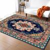 Persian Area Rug Abstract Flower Art Anti-Slip Carpet for Living Room Bedroom Kitchen Floor Mat Home Decor