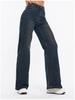 Dammode 2025 Höst Jeans med vida ben