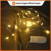 LED Lights Battery Operated Fairy String Lights Waterproof Silver Wire Firefly Starry Lights  Xmas Christmas Decor