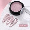 Silver Nail Glitter Powder Metallic Effect Pigment UV Gel Polish Flakes Dust Manicure Decoration Nails Accessories