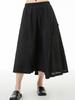 XITAO Asymmetrical Black Casual Skirt Women WMD6456