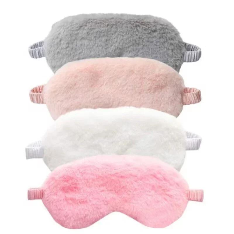 1PC-Soft Portable Sleeping Mask Fast Sleeping Blindfold Shade Patch Travel Women Men Eye Masks