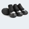 4Pcs/Set Breathable Dog Shoes Waterproof Dog Boots Professional Outdoor Anti-Slip Durable for Puppy Hiking Rubber Sole Pet Boots