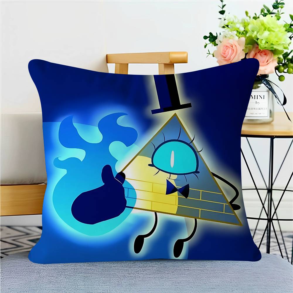 Наволочка B-Билл Шифр 45x45см Милая наволочка Подушка для гостиной Чехол для подушки для дивана Спальня Домашнее украшение Детский подарок 12x12Inch