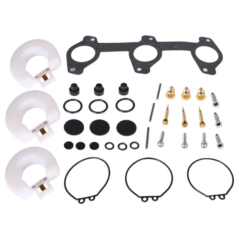 Complete Carburetor Service Kit For 60HP 70HP Outboards Enhances Engine Performances 6H3-W0093 6H3-W0093-02 6H3-W0093-03