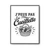 Poster I Can't I Have Picking I Can't Minimalist | Photo Paper Poster 310 G Pearlescent Finish Size A4 Format | Decoration