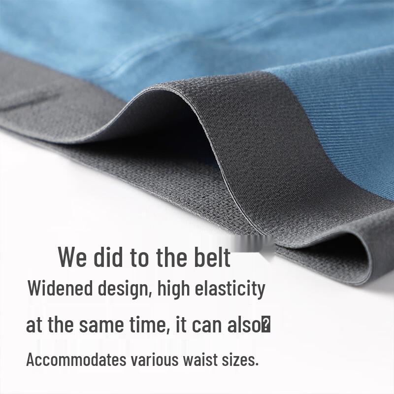 MaoRen Herren Nahtlose Antibakterielle Boxerbriefs mit Baumwollzwickel