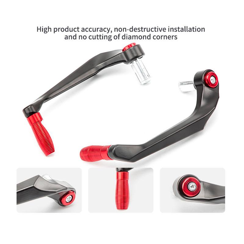 Motorcycle Handlebar Brake Handguard 7/8" Universal CNC Aluminum Brake Clutch Guard Handlebar Protector For Motorbike Acesssorie
