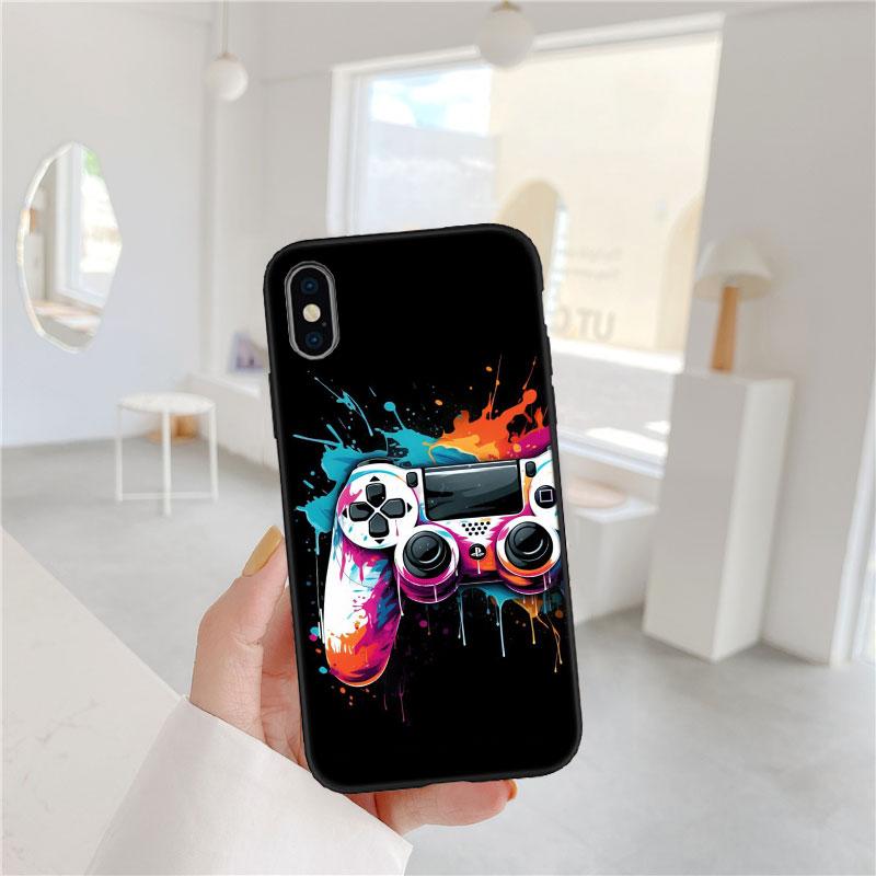 BF64 Game Over Soft Shell Phone Case for Samsung Galaxy S20 S21 S22 Ultra FE + Plus A21S A22 A24 A25 A26 A30 A30S A31