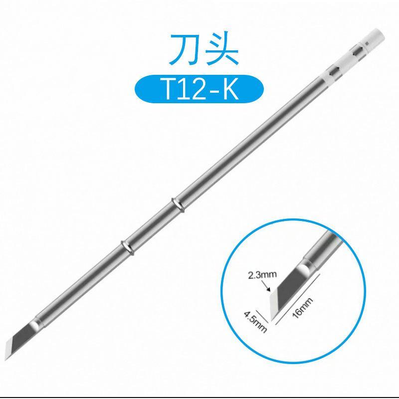 T12 Series Soldering Iron Tip High Accuracy Multi-use Replacement Fit for Hakko FX951 Electric Soldering Station