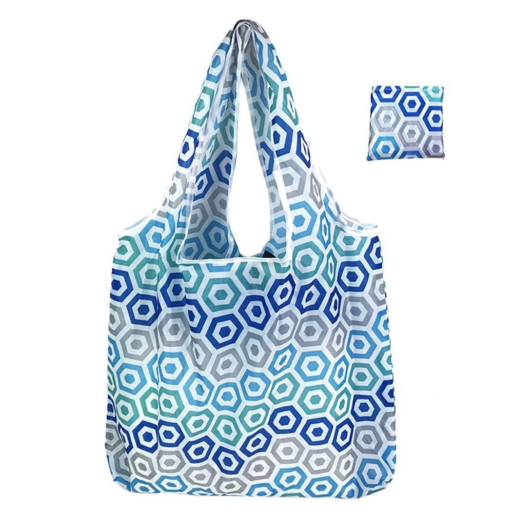 

Eco-Friendly Shopping Bag Heavy Duty Tote Pouch Foldable Recycle Bag Groceries E
