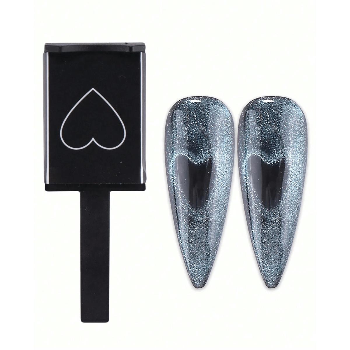 

1 шт. Магнит для ногтей с узором в виде сердечек, кошачий глаз, для DIY маникюра, магнит для гель-лака, инструменты для маникюра, профессиональный инструмент для красоты