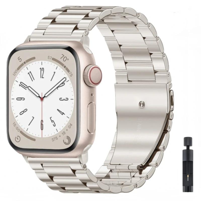 Metal strap For Apple watch band Ultra 3 49mm 46mm 42mm 45mm 41mm stainless steel wristband iWatch 11 10 9 8 7 6 5 SE 44mm band