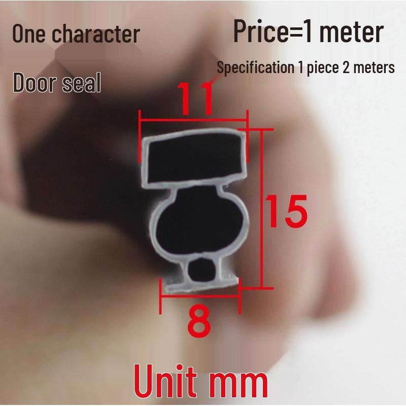 Magnetic Door Seal Strip for Refrigerator, Wine Cabinet, and Sterilization Cabinet