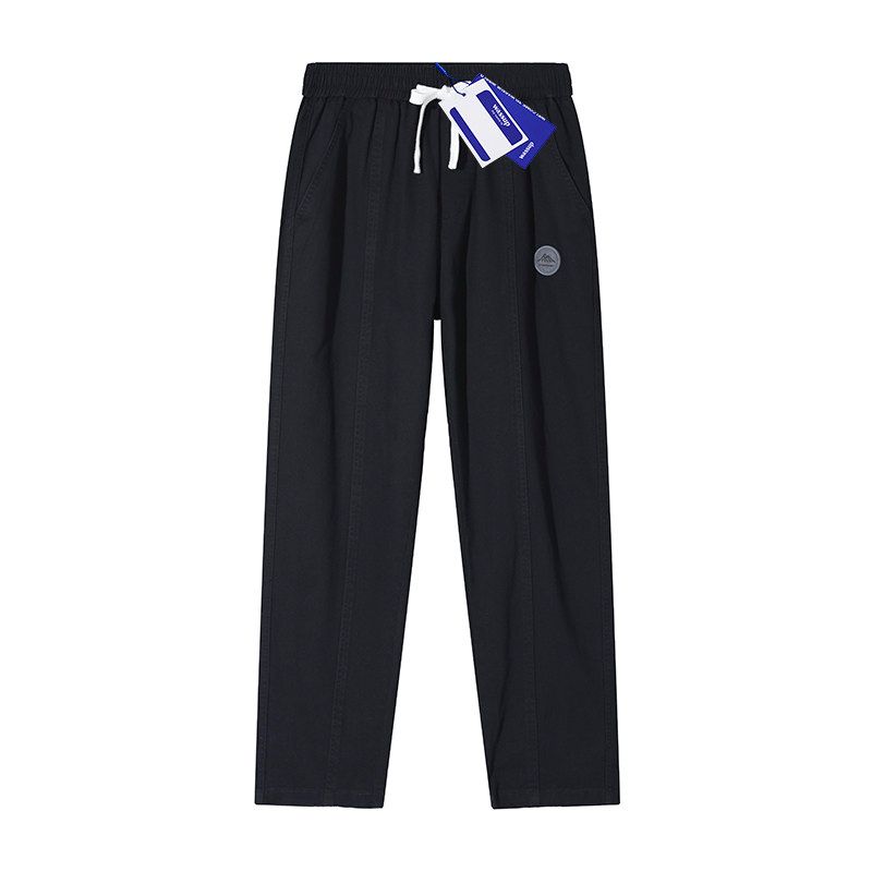 Wassup Pure Cotton Work Pants Men's Autumn and Winter 2025 New Trendy Brand Loose Straight-Leg Sports Casual Trousers