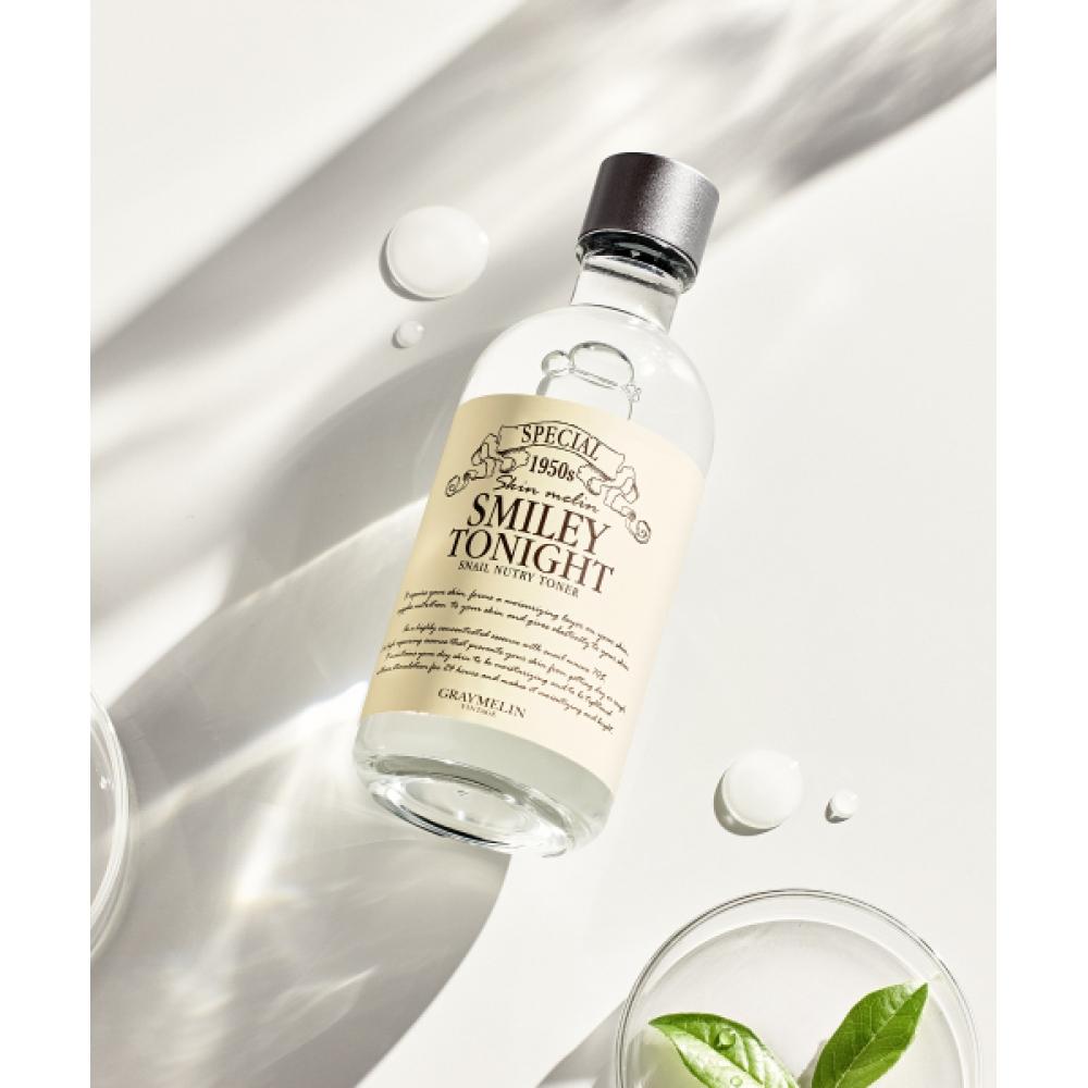 Greymelin Smiley Tonight Snail Nutri Toner 130ml 2pcs