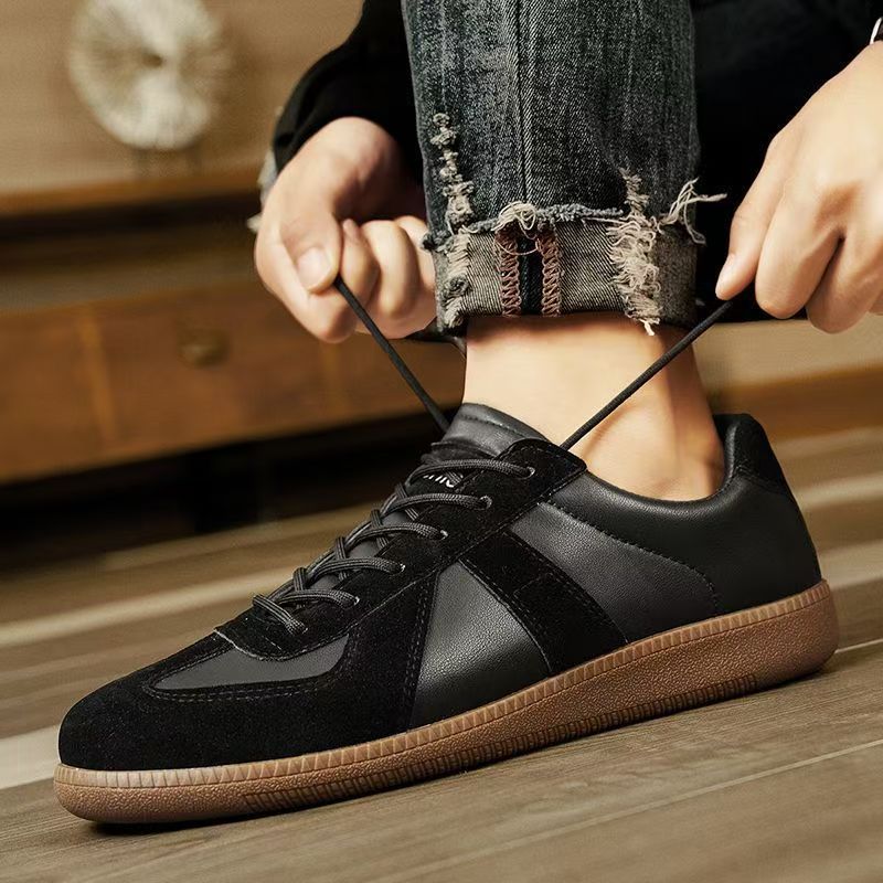 Men's shoes spring new breathable versatile men's shoes men's casual sports shoes retro shoes men's training shoes