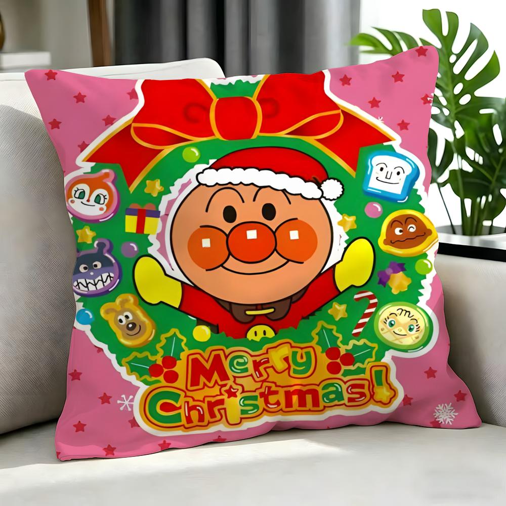 cartoon Anpanman Cushion Cover Cushion Cover Set Pcs x x x Pillowcase Decorative Sofa Home Decor