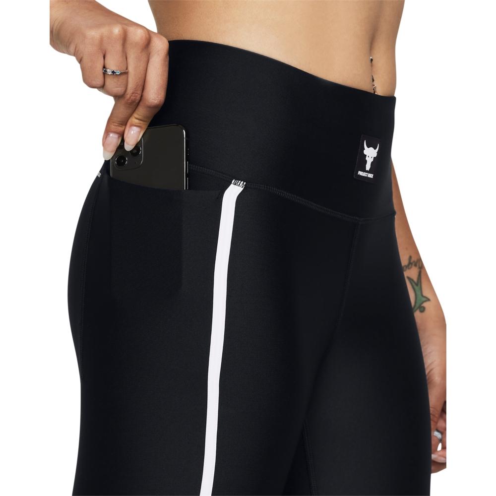 Under Armour Johnson Serisi Renk Bloklu Antrenman Taytı Kadın Taytı Siyah 1380182-002