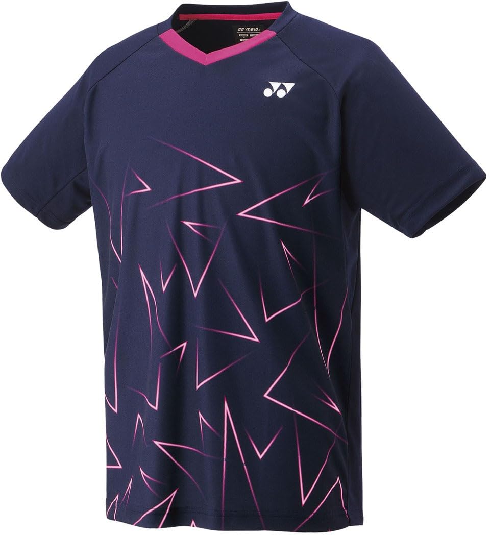 

Short Sleeve Shirt Uni Game Shirt Navy Blue L [Yonex] (019)
